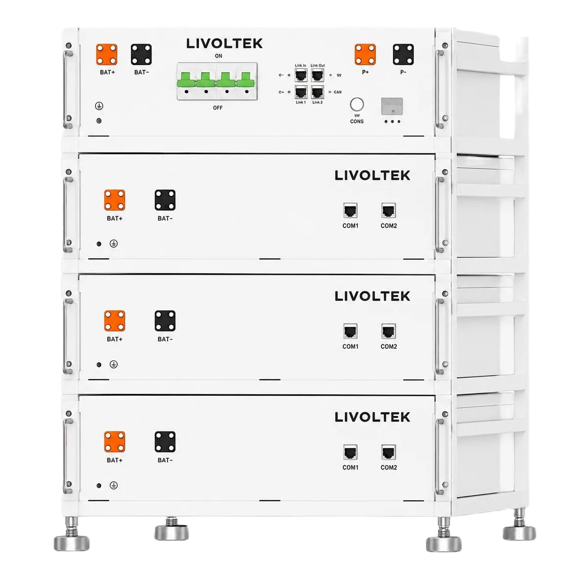 Високовольтна акумуляторна система Livoltek BHF-G15 (15 кВт·год)+BMS