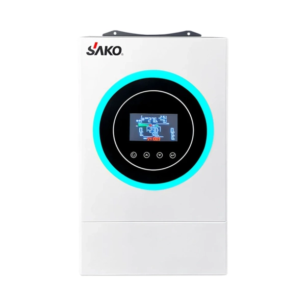 Автономний інвертор SAKO SUNON V 6.2kW 48V 1 MPPT Wi-Fi 220V Однофазний (SUNON V 6.2kW)