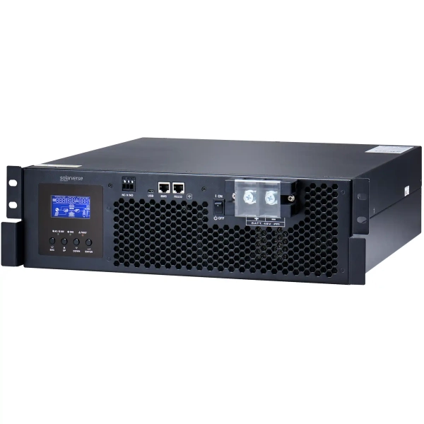 Автономний інвертор Solarverse Ampere Rack 5kW 48V 1 MPPT 220V Однофазний (SV5048UPSR)