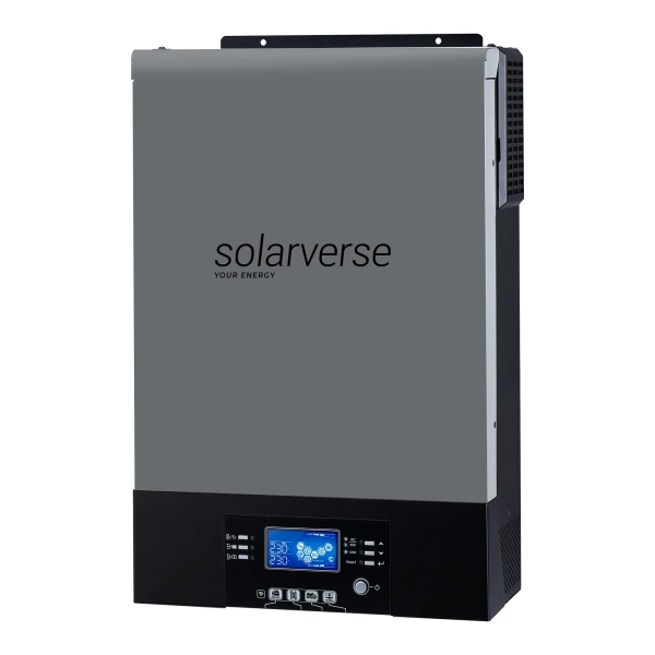 Автономний інвертор Solarverse Ampere UPS 6kW 48V 1 MPPT Wi-Fi 220V Однофазний (SV6048UPSW)