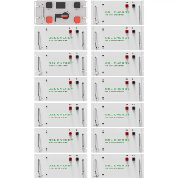 Блок батарей GSL 665V 314AH 209kWh LiFePO4 (GSL-R209K)