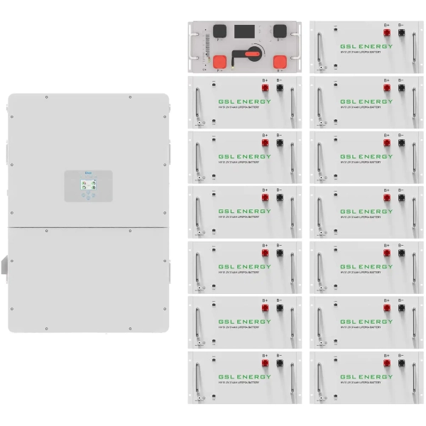 Система зберігання енергії DEYE SUN-100K-SG02HP3-EU-GM10 100kW 209kWh 1BAT LiFePO4 ≥10000 циклів (SV-3DE100K1-HGS209K1-1)