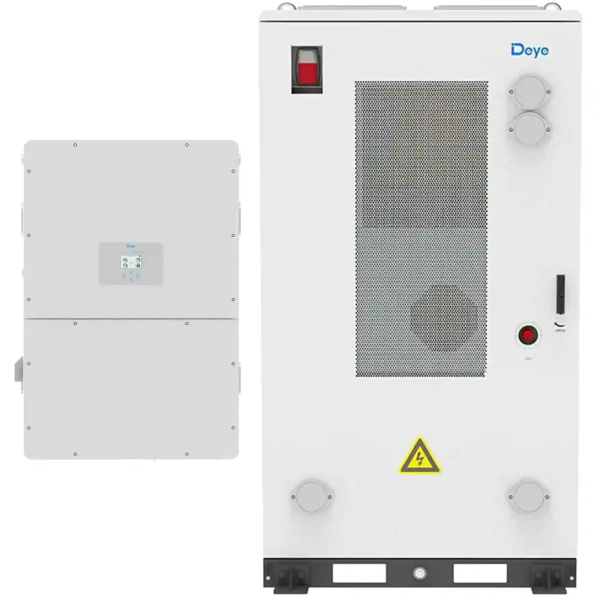Система зберігання енергії DEYE SUN-125K-SG02HP3-EU-GM10 125kW 241.2kWh 1BAT LiFePO4 ≥8000 циклів (SV-3DE125K1-HDE240K1-1)