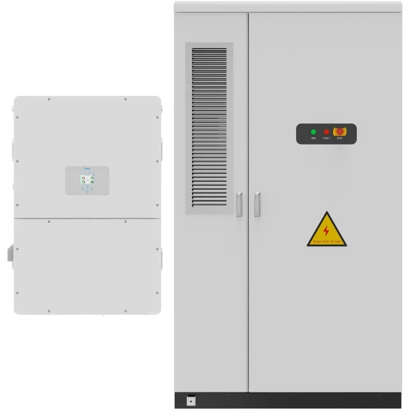 Система зберігання енергії DEYE SUN-125K-SG02HP3-EU-GM10 125kW 417.6kWh 1BAT LiFePO4 ≥ 8 000 циклів (SV-3DE125K1-HGS418K1-1)