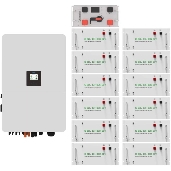 Система зберігання енергії DEYE SUN-80K-SG02HP3-EU-EM6 80kW 192.9kWh 1BAT LiFePO4 ≥10000 циклів (SV-3DE80K1-HGS192K1-1)