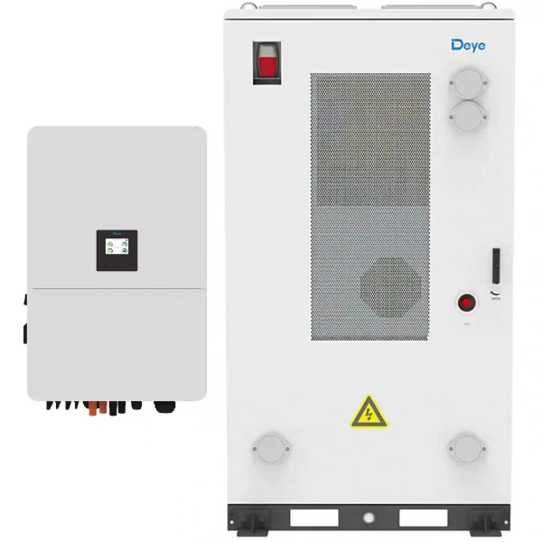 Система зберігання енергії DEYE SUN-80K-SG02HP3-EU-EM6 80kW 241.2kWh 1BAT LiFePO4 ≥8000 циклів (SV-3DE80K1-HDE240K1-1)
