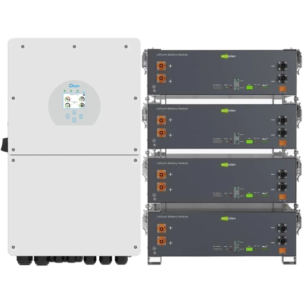 Система зберігання енергії DEYE SV-1DE16K1-LEC20K1-1 16kW 20.5kWh 4BAT LiFePO4 ≥6000 циклів (SV-1DE16K1-LEC20K1-1)