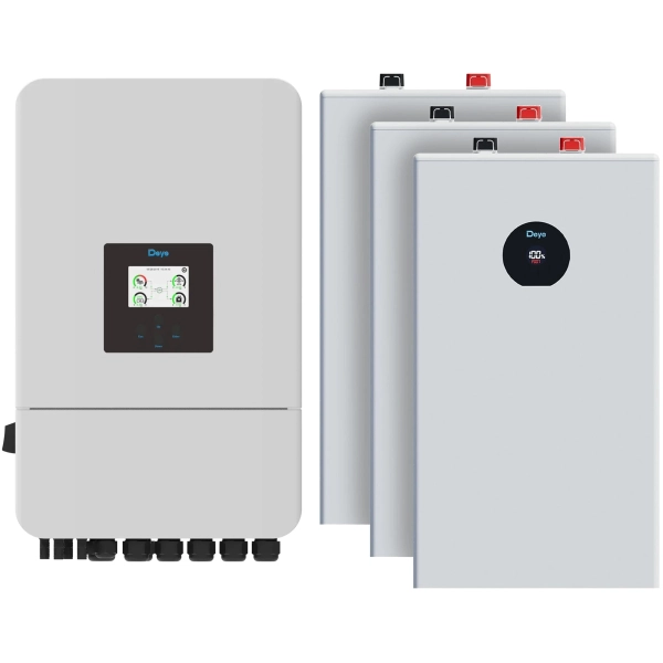 Система зберігання енергії DEYE SV-3DE20K1-LDE48K1-1 20kW 48.2kWh 3BAT LiFePO4 ≥6000 циклів (SV-3DE20K1-LDE48K1-1)