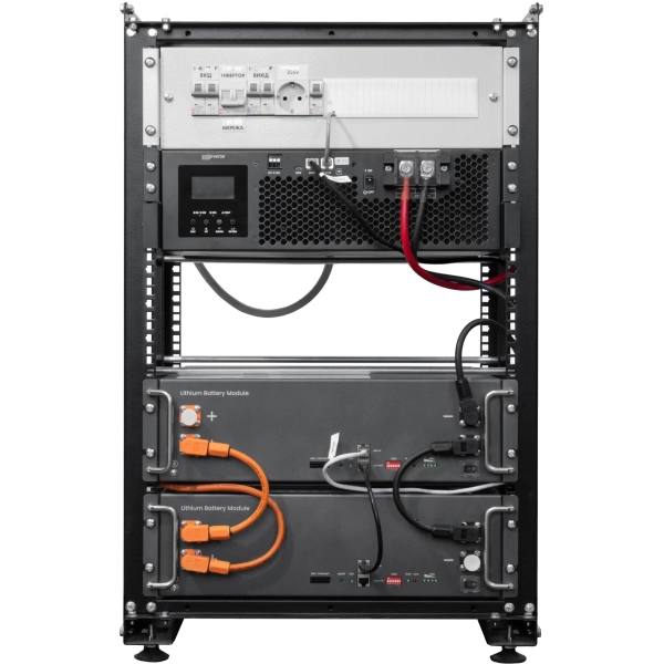 Система зберігання енергії Solarverse SVR20-1SV5K1-LES10.2K1-1 5kW 10.2kWh 2BAT LiFePO4 6000 циклів (SVR20-1SV5K1-LES10.2K1-1)