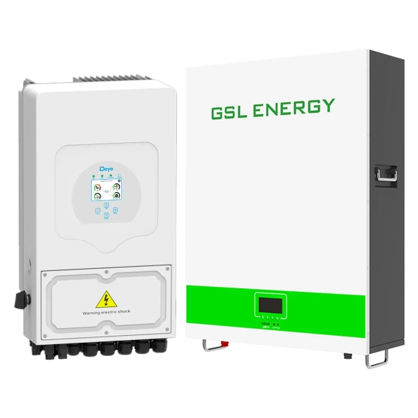 Система зберігання енергії DEYE SUN-6K-SG03LP1-EU-1GS5.1K-LFP-W 6kW 5.12kWh 1BAT LiFePO4 6500 циклів