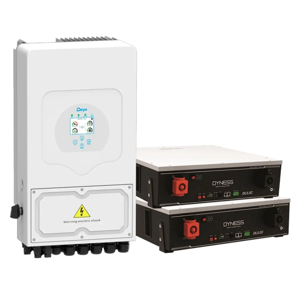 Система зберігання енергії DEYE SUN-6K-SG03LP1-EU-2DY10.24K-LFP-W 6000W 10.24kWh 2BAT LiFePO4 6000 циклів