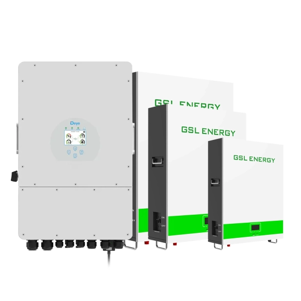 Система зберігання енергії DEYE SUN-8K-SG01LP1-EU-3GS15.36K-LFP-W 8kW 15.36kWh 3BAT LiFePO4 6500 циклів
